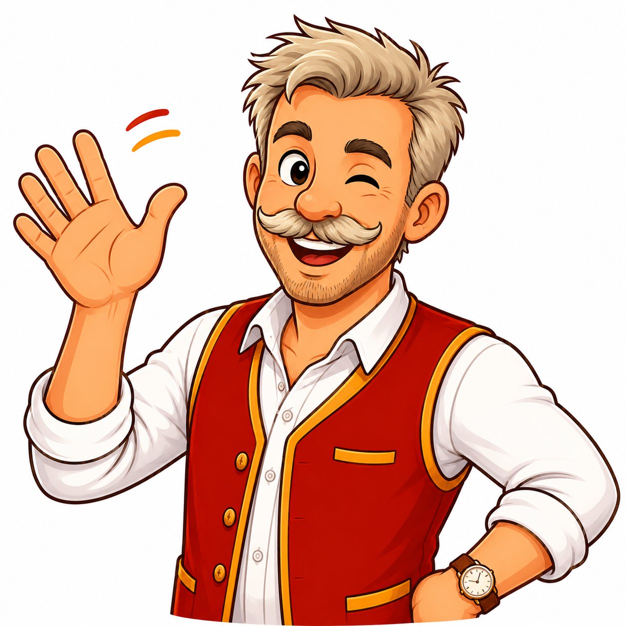 Fritz als Cartoon-Assistent